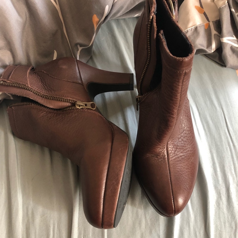 Clark’s Heeled booties